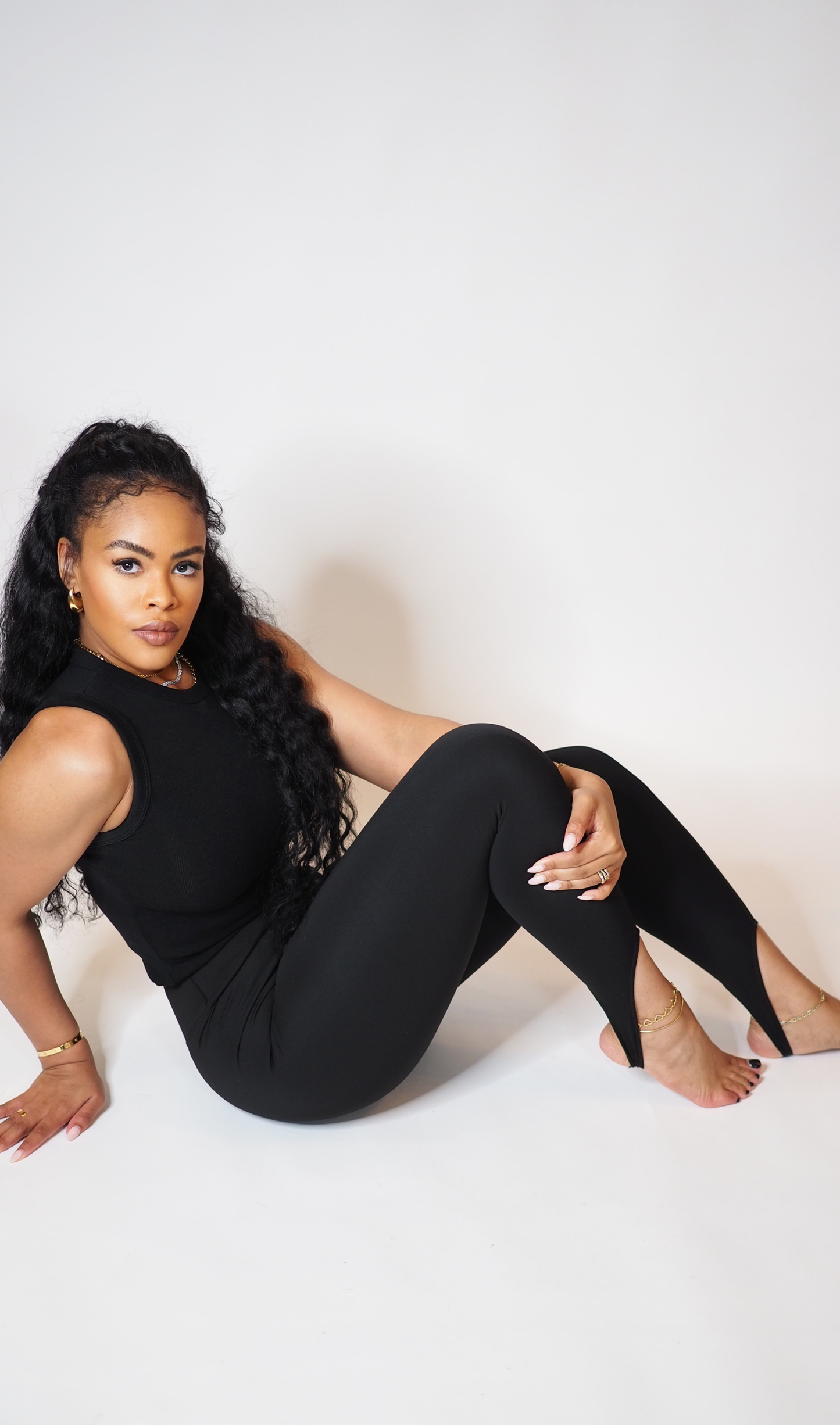 THE NOIR | STIRRUP LEGGING