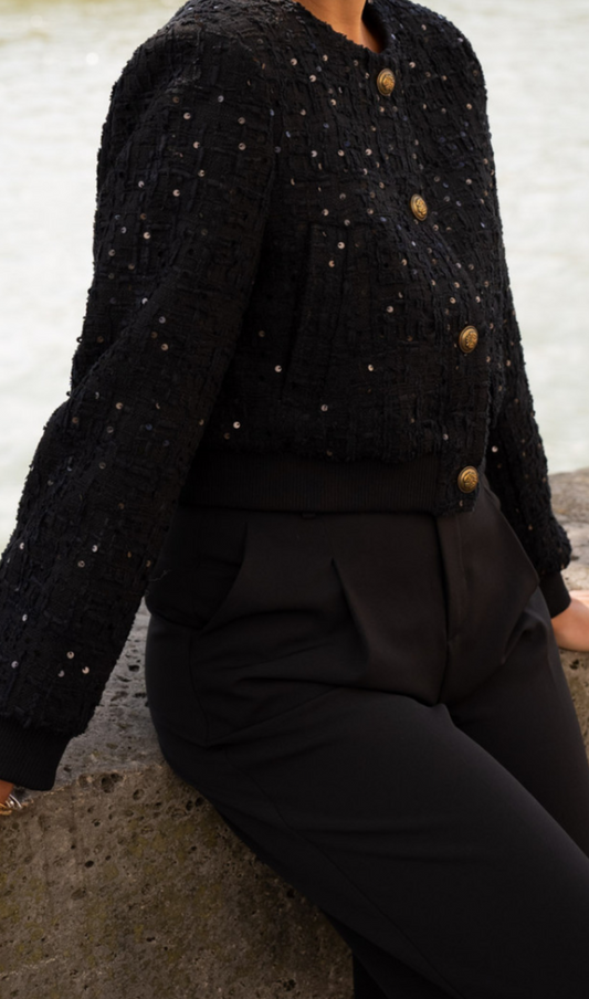 SHIMMER & GOLD | TWEED JACKET
