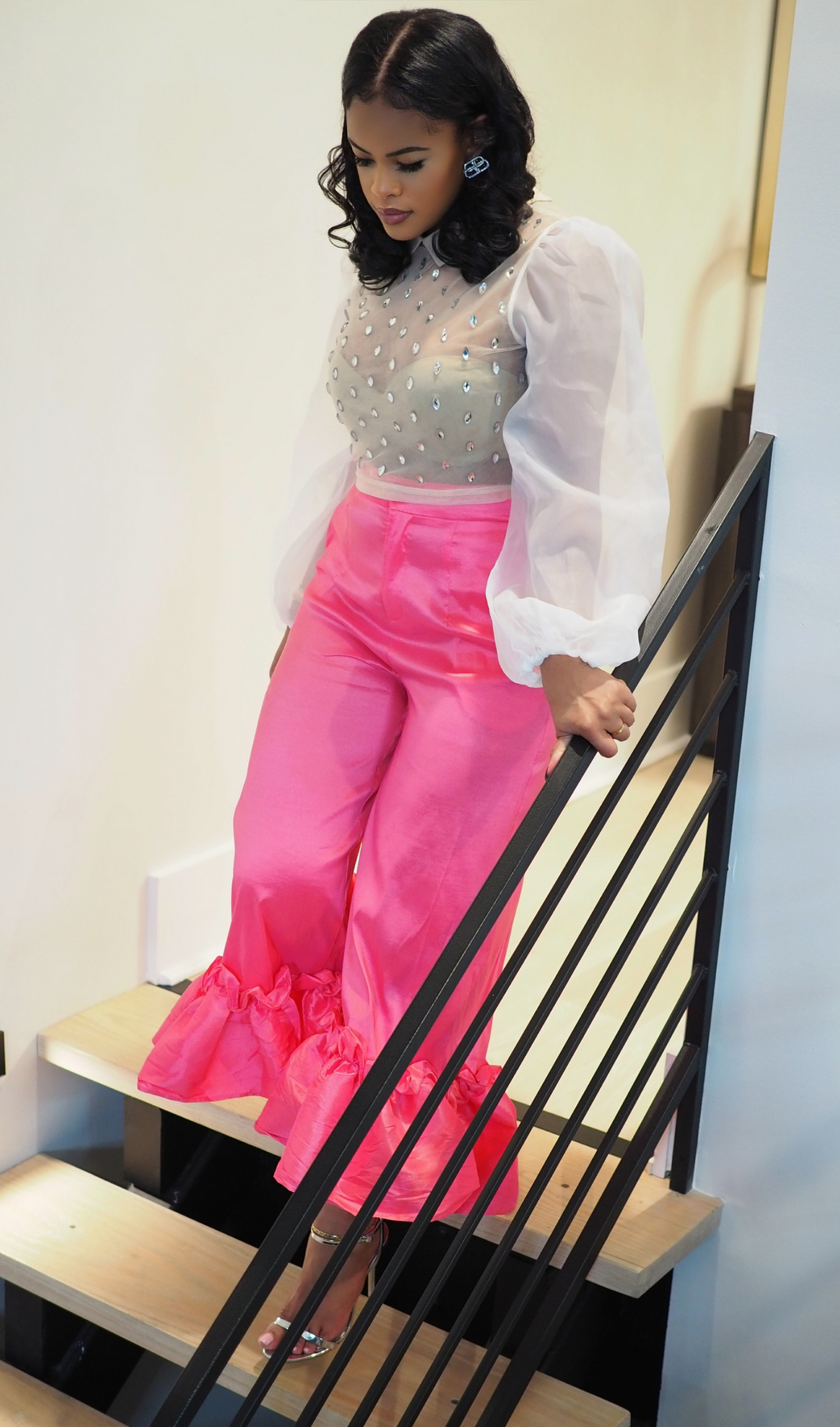 STRAWBERRY CAKE | PALAZZO PANT