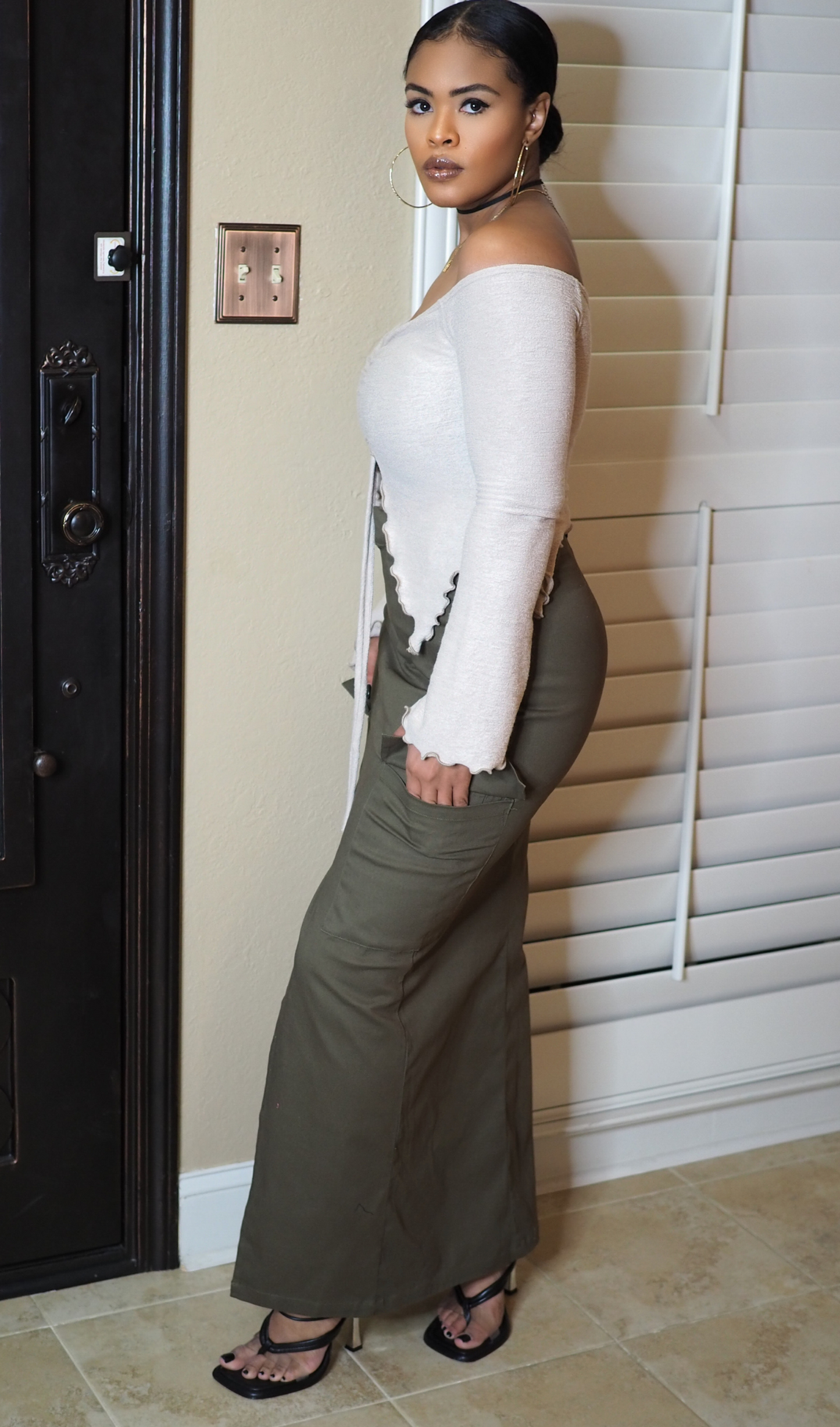 CARGO COUTURE | MAXI SKIRT