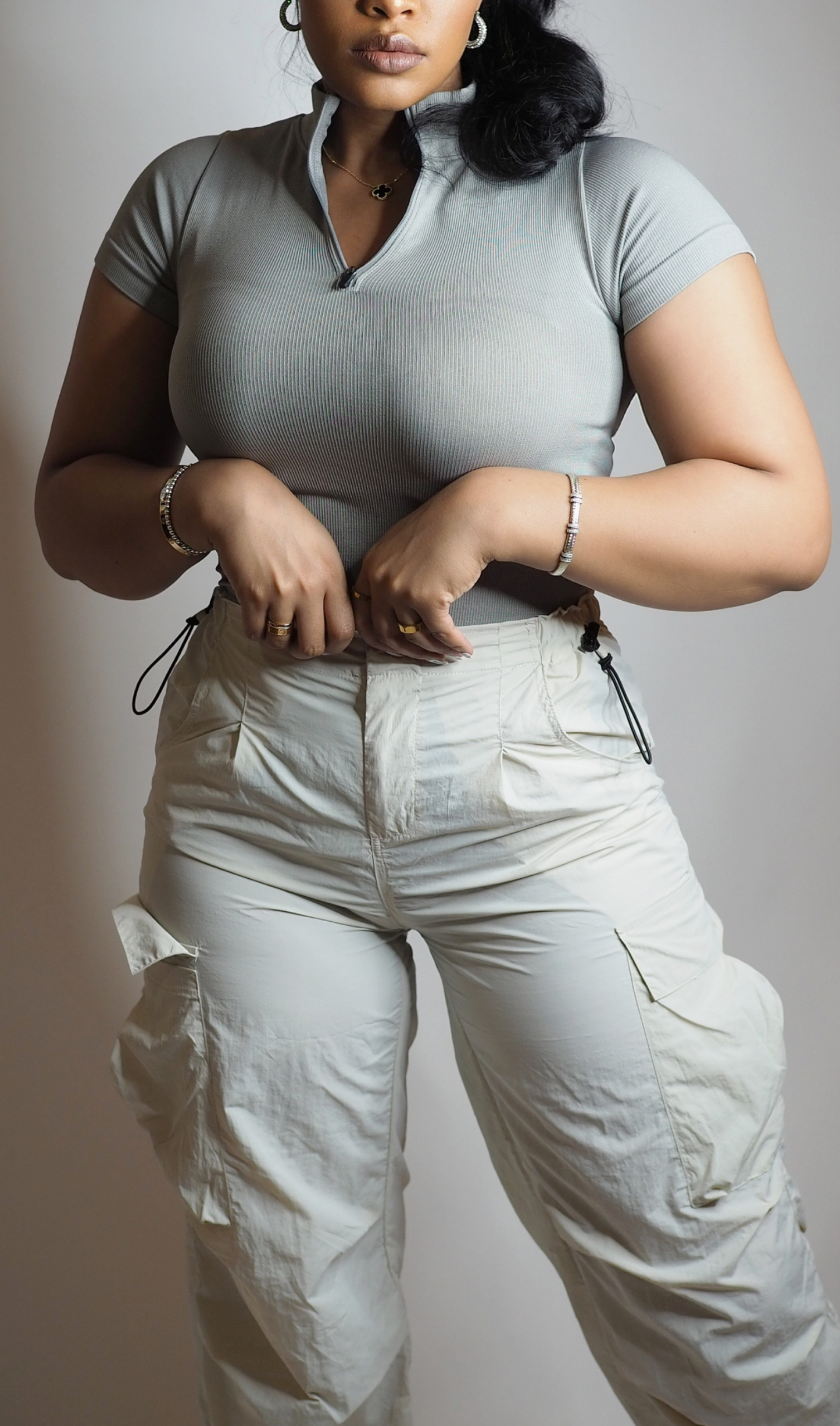 COOL GREY | BODYSUIT