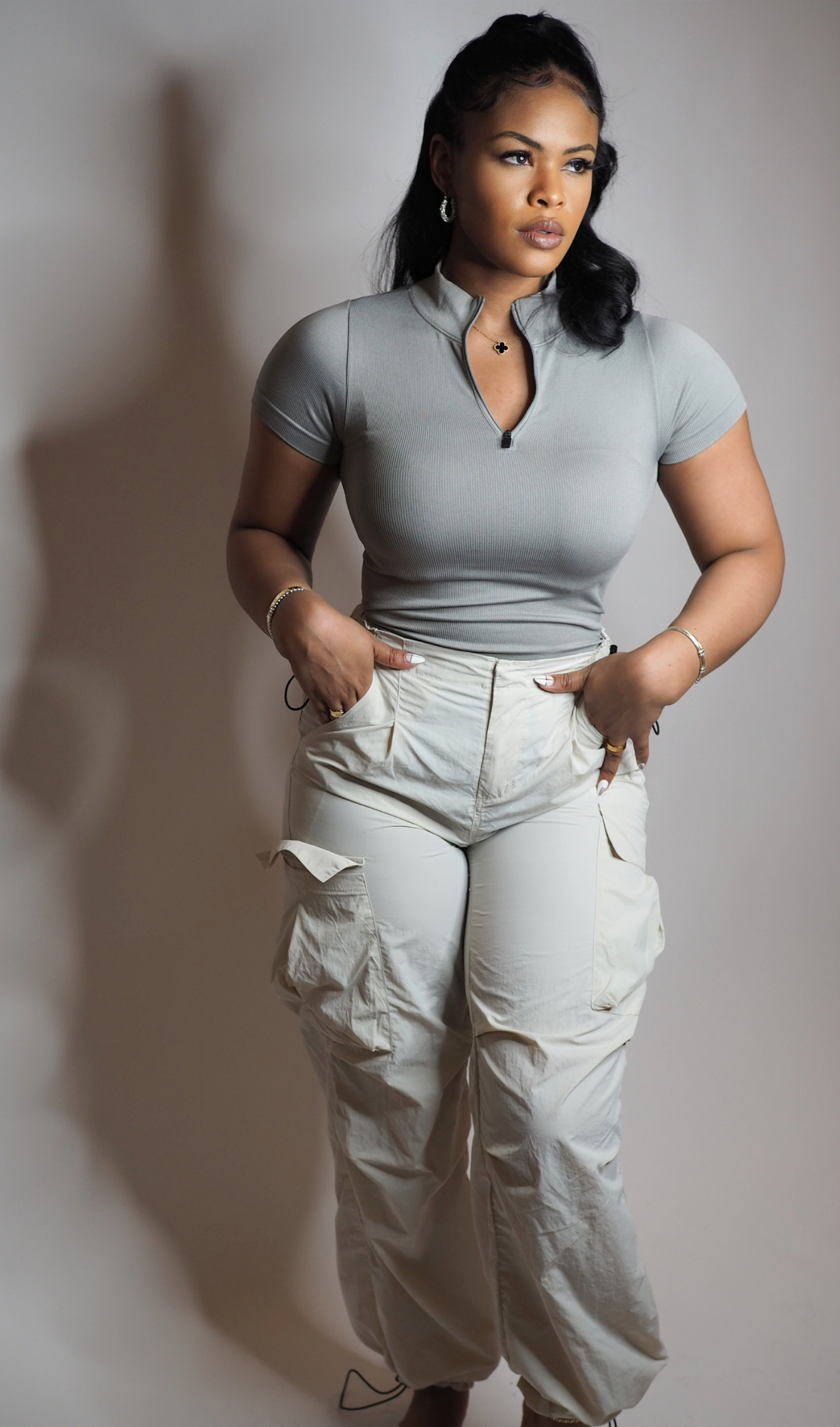 COOL GREY | BODYSUIT