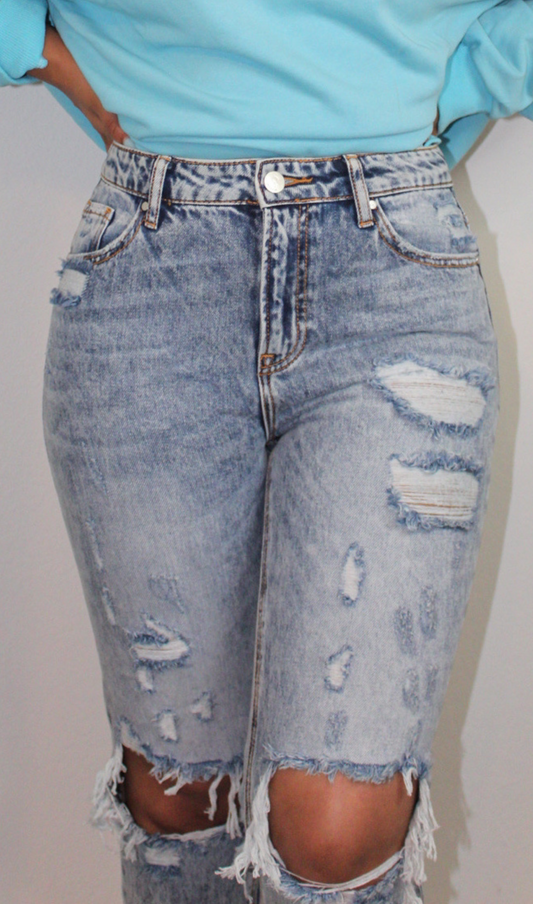 PEEK- A- BOO | DENIM JEANS