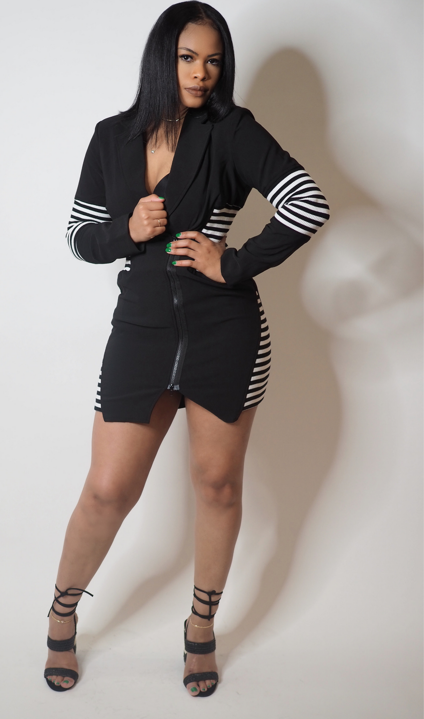 BLURRED LINES | BLAZER DRESS