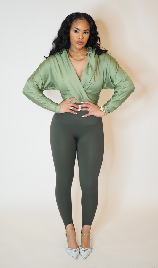 SIENNA | HOODED WRAP TOP