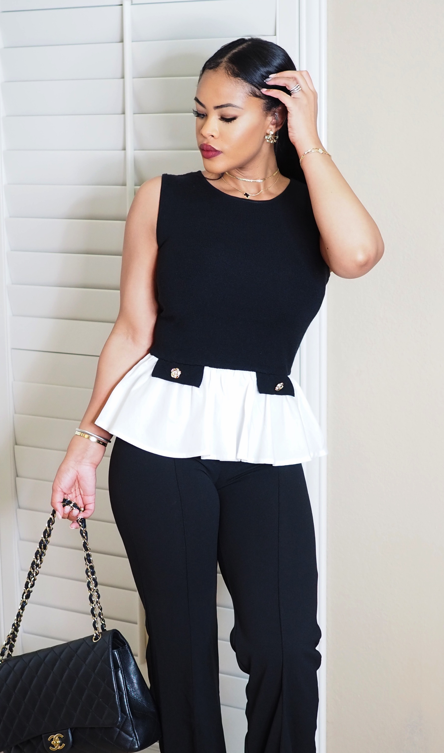 BAILEY | PEPLUM TOP