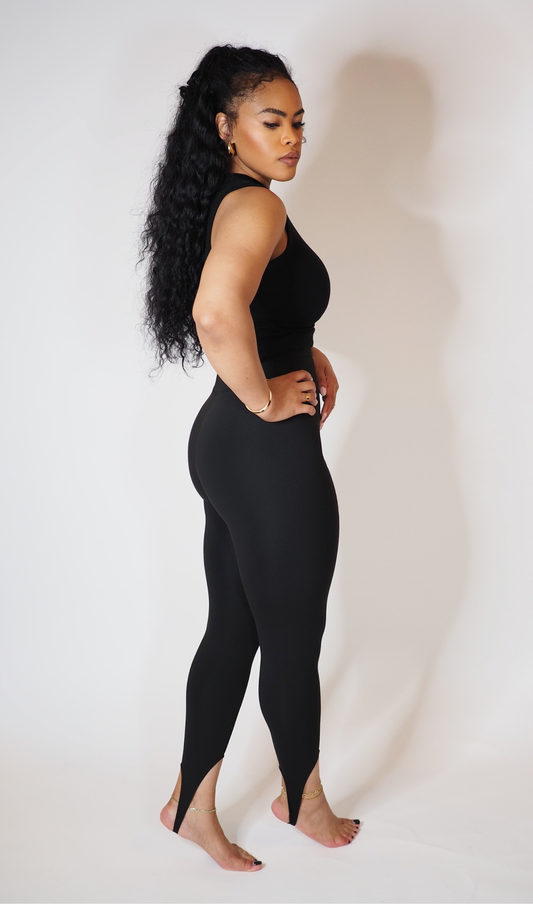 THE NOIR | STIRRUP LEGGING
