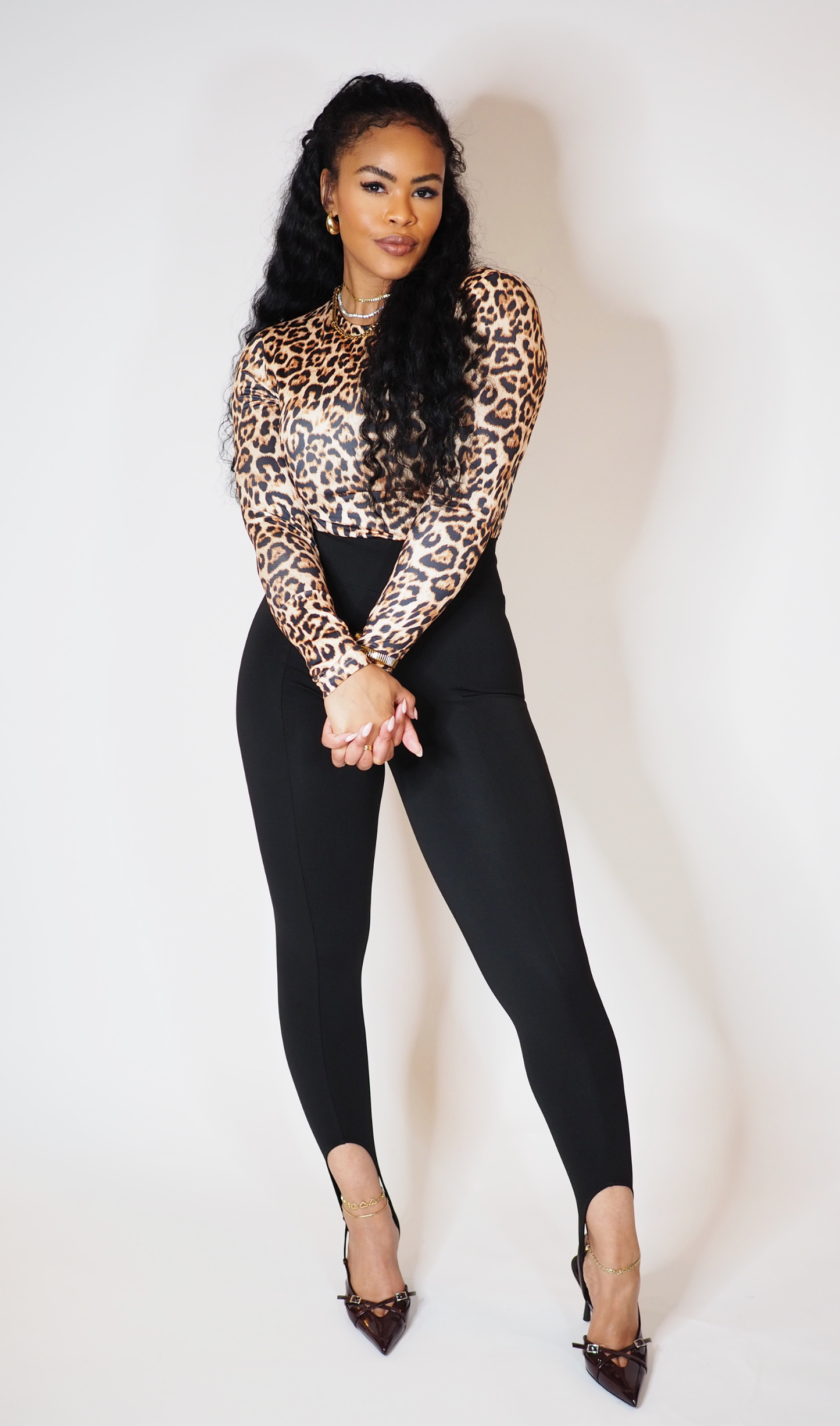 THE NOIR | STIRRUP LEGGING