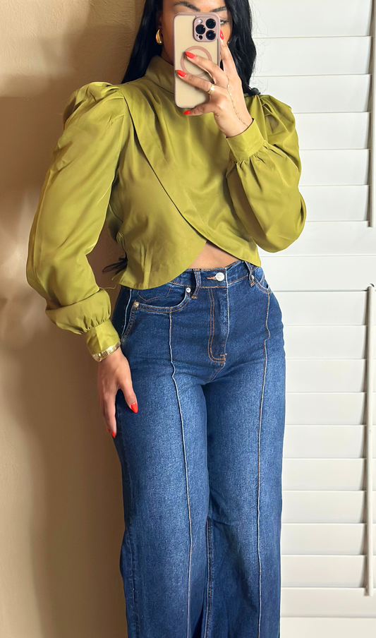 LILA | WRAP BLOUSE