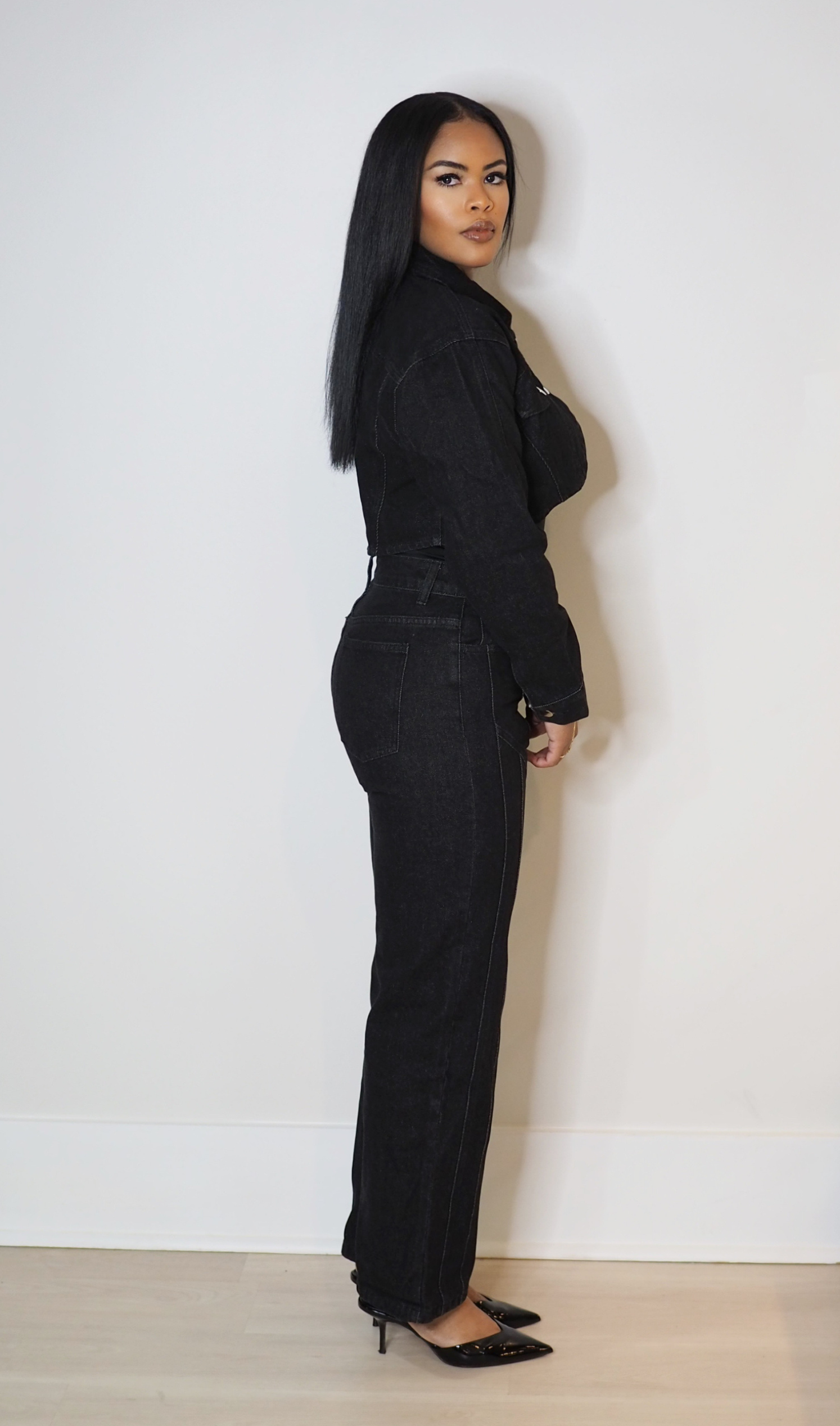 NOIR | DENIM SET