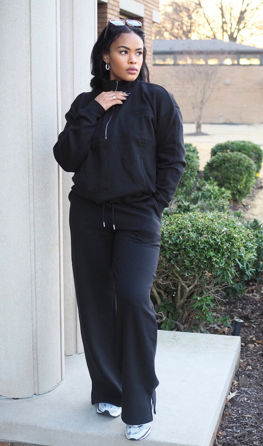 HAMPTON'S HUSTLE | ZIP SWEATER