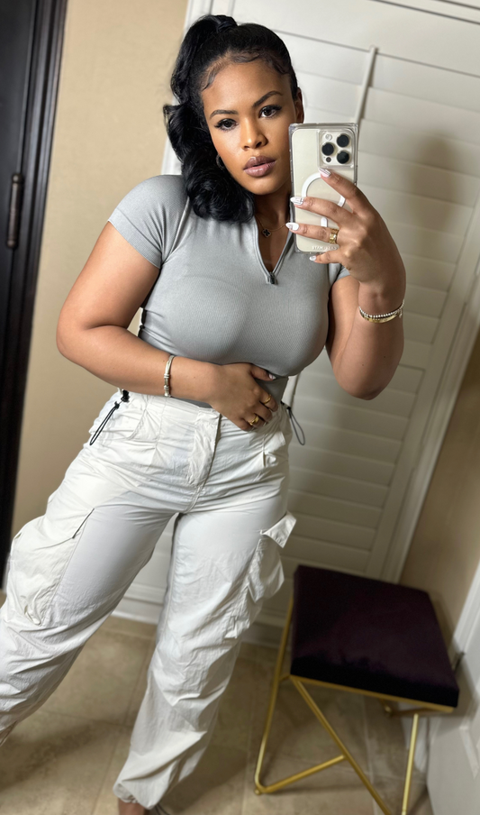 COOL GREY | BODYSUIT