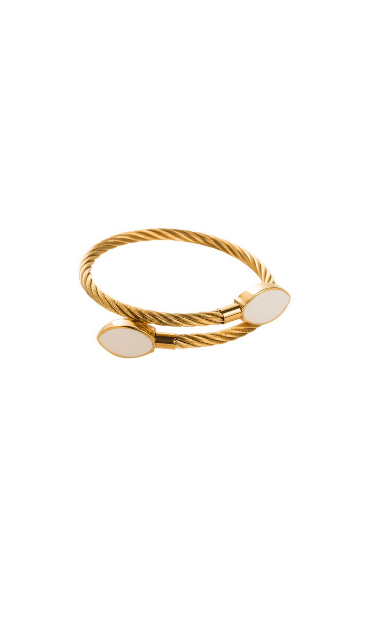 ENAMEL TWIST BANGLE | BRACELET