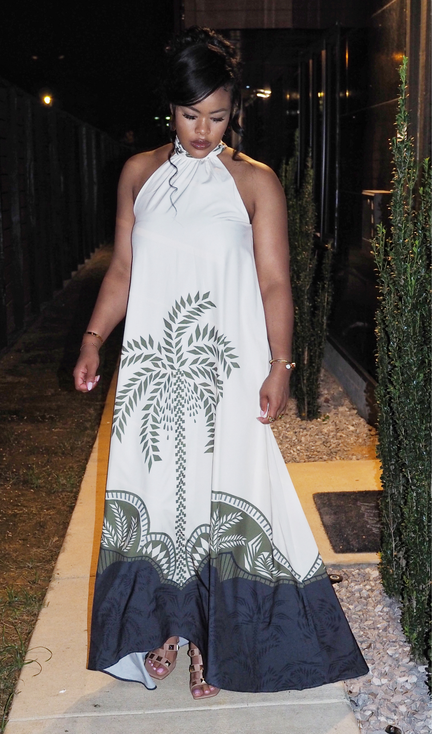 TROPICAL ELEGANCE | MAXI DRESS