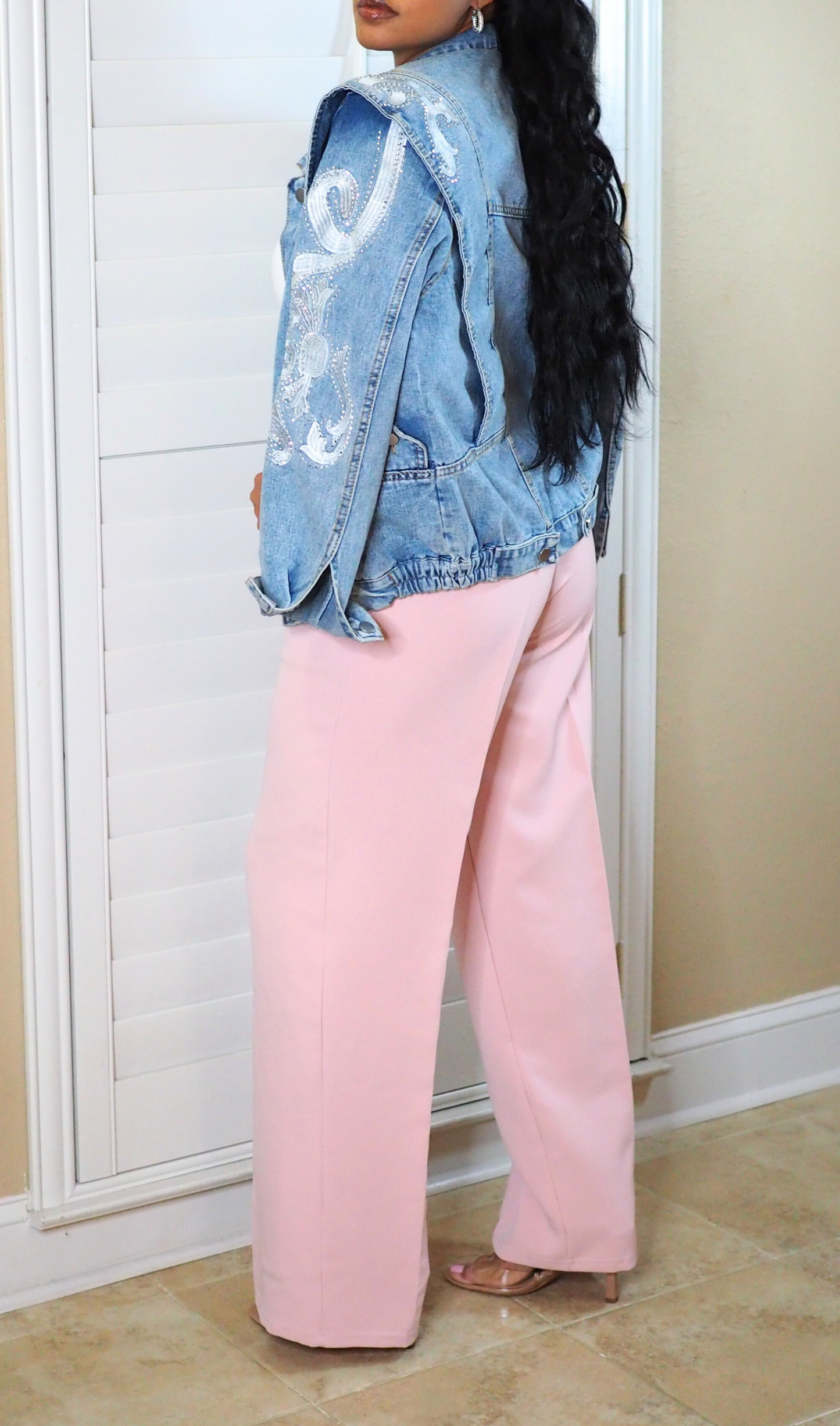 BLUSH DENIM | PANTS