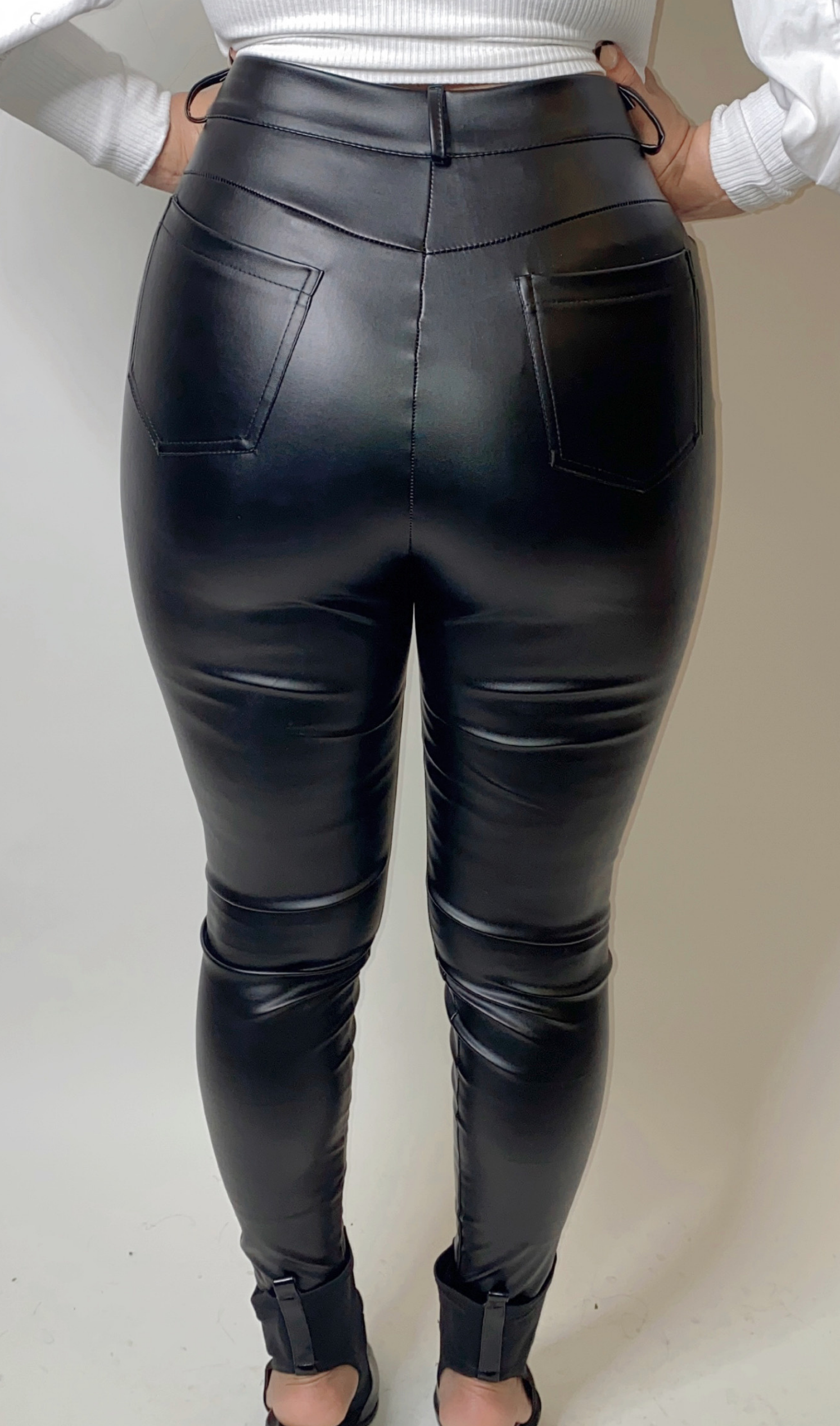 Night Out Faux Leather Pants – She Is Boutique